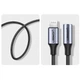 Переходник адаптер для наушников UGREEN US211 Lightning to 3.5 mm 10cm Headphone Jack Adapter Model Grey (30756) - изображение 4