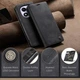 Чехол книжка Caseme с магнитом для Xiaomi Redmi Note 14 Pro+ 5g черный - изображение 3