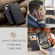 Чехол книжка Caseme с магнитом для Xiaomi Redmi Note 14 Pro+ 5g черный - изображение 5