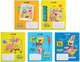 Набір шкільних зошитів Kite SpongeBob SquarePants 12 аркушів у клітинку 25 шт (SB25-232) - зображення 1