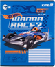 Набір шкільних зошитів Kite Hot Wheels 12 аркушів у клітинку 25 шт (HW25-232-1) - зображення 6
