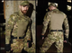 Тактическая военная форма летняя multicam мультикам боевой костюм тактическая одежда ЗСУ с наколенниками + ременьL - изображение 6