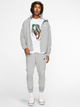 Толстовка на флісі на блискавці чоловіча Nike M Nsw Club Hoodie Fz Bb BV2645-063 XL Сіра (193147702583) - зображення 3