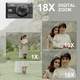 Фотокамера Vmotal 48Мп / CMOS / 4K 30fps / 18Х зум / Черная Б/В - изображение 7