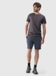Футболка хлопковая длинная мужская 4F 4FRSS24TTSHM2078-22S 2XL Темно-серая (5905700204534) - изображение 3