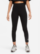 Спортивні легінси для фітнесу жіночі Nike W Nsw Nk Clsc Hr 7/8 Tight Lbr DV7789-010 L Чорні (196153414693) - зображення 1