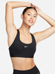 Спортивний топ для фітнесу жіночий Nike W Nk Swsh Lgt Spt Bra DX6817-010 S Чорний (196608848073) - зображення 1