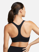 Спортивний топ для фітнесу жіночий Nike W Nk Swsh Lgt Spt Bra DX6817-010 L Чорний (196608848097) - зображення 2