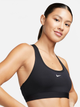 Спортивний топ для фітнесу жіночий Nike W Nk Swsh Lgt Spt Bra DX6817-010 S Чорний (196608848073) - зображення 6