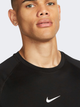 Футболка спортивна довга чоловіча Nike M Np Df Tight Top Ss FB7932-010 L Чорна (196608740186) - зображення 4
