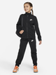 Dres młodzieżowy dziewczęcy Nike K Nsw Tracksuit Poly Fz Hbr FD3067-010 146-152 cm (L) Czarny (196607053058) - obraz 1