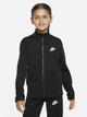 Дитячий спортивний костюм для дівчинки Nike K Nsw Tracksuit Poly Fz Hbr FD3067-010 122-128 см (XS) Чорний (196607053027) - зображення 3
