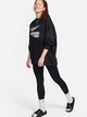 Спортивні легінси для фітнесу жіночі Nike W Nk Df One Hr Tight FN3226-010 XL Чорні (197593121707) - зображення 3