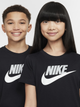 Koszulka młodzieżowa dziewczęca Nike K Nsw Tee Futura Hbr FZ5178-010 158-164 cm (XL) Czarna (197596773026) - obraz 5