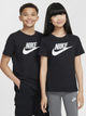 Koszulka dziecięca dla dziewczynki Nike K Nsw Tee Futura Hbr FZ5178-010 134-140 cm (M) Czarna (197599262626) - obraz 6
