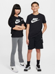 Дитяча футболка для дівчинки Nike K Nsw Tee Futura Hbr FZ5178-010 122-128 см (XS) Чорна (197596880847) - зображення 3