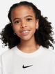 Koszulka dziecięca dla dziewczynki Nike G Nsw Tee Boy Essntl Lbr FZ5539-100 134-140 cm (M) Biała (197596627817) - obraz 4