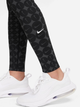 Підліткові спортивні легінси для дівчинки Nike G Nk Df One Tght Aop HF8228-010 158-164 см (XL) Чорні (197859768035) - зображення 3