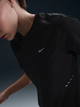 Koszulka sportowa damska Nike W Nk Swift Df Ss Top HM9698-010 M Czarna (197859702015) - obraz 4