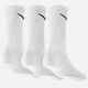 Zestaw skarpet damskich 3 pary Nike U Nk V Cush Crew 3P Value 108 SX4508-101 34-38 (S) Biały (685068095412) - obraz 2