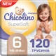 Упаковка подгузников-трусиков Chicolino Super Soft 6 (16+ кг) 4 пачки по 30 шт (4823098414674) - изображение 1