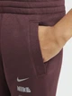 Детские теплые спортивные штаны-джоггеры на флисе для девочки Nike K Nsw Club Flc Jggr Mlogo HQ0973-652 128-137 см Коричневые (197601383783) - изображение 8