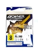 Крючки с поводком Owner RL-340 №8 - изображение 1
