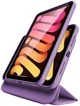 Чехол для планшета BeCover Ultra Slim Origami Flex для Apple iPad Mini 6 2021 с креплением для стилуса Apple Pencil Purple (BC_712968) - изображение 3