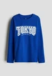 Реглан синій Tokyo H&M 158-164см (400010263) - зображення 1
