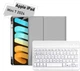 Чехол-клавиатура для планшета BeCover для Apple iPad Mini 7 2024 с креплением для стилуса Apple Pencil Gray (BC_712994) - изображение 1