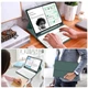 Чехол-клавиатура для планшета BeCover для Apple iPad Mini 7 2024 с креплением для стилуса Apple Pencil Dark Green (BC_712993) - изображение 6