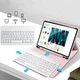 Чехол-клавиатура для планшета BeCover для Apple iPad Mini 7 2024 с креплением для стилуса Apple Pencil Pink (BC_712996) - изображение 4