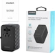 Зарядний пристрій Choetech 4xUSB 100W PD (2хUSB-C+2хUSB-A) сharger diamond model Black (PD6028-BK) - зображення 3