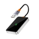 Автодержатель с беспроводной зарядкой Wiwu Car Play Wireless adapter Wi-CP001 with MagSafe для Apple iPhone Black - изображение 4