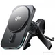 Автодержатель с беспроводной зарядкой Wiwu Qi2.0 MAGO Magsafe wireless car charger CH-323 with MagSafe для Apple iPhone Black - изображение 2