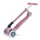 Детский самокат Globber Primo Foldable Lights ECOlogic Berry от 3 до 7 лет (696-510) - изображение 4