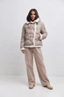 Куртка стьобана з обробкою овчиною Wear me XS Бежевий (10_24_10069) - зображення 3