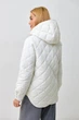 Куртка стеганна на кнопках і капюшоном Wear me XL Молочний (10_24_240_10513) - зображення 2