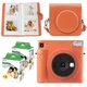 Подарочный набор камера Fujifilm Instax Square SQ1/Фотобумага 40 шт/Чехол/Фотоальбом 80 фото Оранжевый - изображение 1