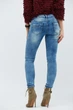 Джинси скінні з потертостями Super Skinny 31022-11 30750 32 блакитний - зображення 3