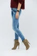 Джинси скінні з потертостями Super Skinny 31022-11 30750 32 блакитний - зображення 4