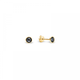 Срібні та позолочені сережки Spark зі Swarovski Pinpoint Studs KG2038SS10SN - зображення 1