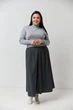 Спідниця напівкльош зі складами Wear me XXL Сірий (20_24_83_7228) - зображення 1