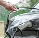 Дождевик для зарядного устройства автомобиля Esercizio водонепроницаемый чехол для защиты порта зарядки электромобиля от дождя и снега, 60х50 см, прозрачный с белым "G" (102925258) - изображение 4