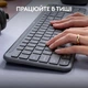 Клавiатура бездротова Logitech Signature Slim K950 US Graphite USB (920-012465) - зображення 6