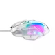 Ігрова миша дротова HAVIT HV-MS1011SE USB Transparent White - зображення 2
