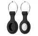 Силиконовый чехол брелок Primo SS2 для метки трекера Apple AirTag - Black - изображение 2