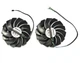 Вентилятор кулер для видеокарты MSI RTX 3050 3060 Ti 3070 Ventus 2X 95 мм (orgnl) PowerLogic PLD10010S12HH (PLD10010B12HH) комплект 2 шт (№439.7) - изображение 2