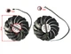 Вентилятор кулер для видеокарты MSI RTX 3050 3060 Ti 3070 Ventus 2X 95 мм (orgnl) PowerLogic PLD10010S12HH (PLD10010B12HH) комплект 2 шт (№439.7) - изображение 3
