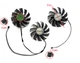 Вентилятор кулер для видеокарты Gigabyte RTX 3060 Ti 3070 Ti Gaming (orgnl) Everflow 83 мм T128015SU (GA92S2U T129215SU PLA09215S12H) комплект 3шт (№409) - изображение 4